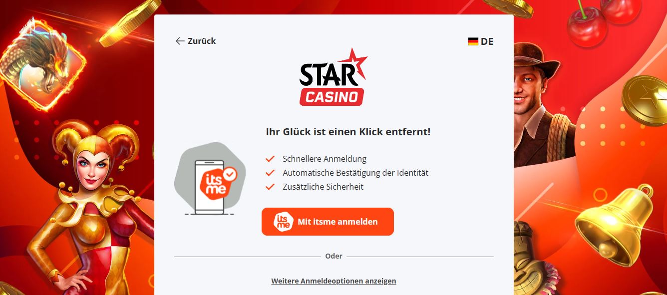 Registriere dein neues Konto mit itsme Verifizierung